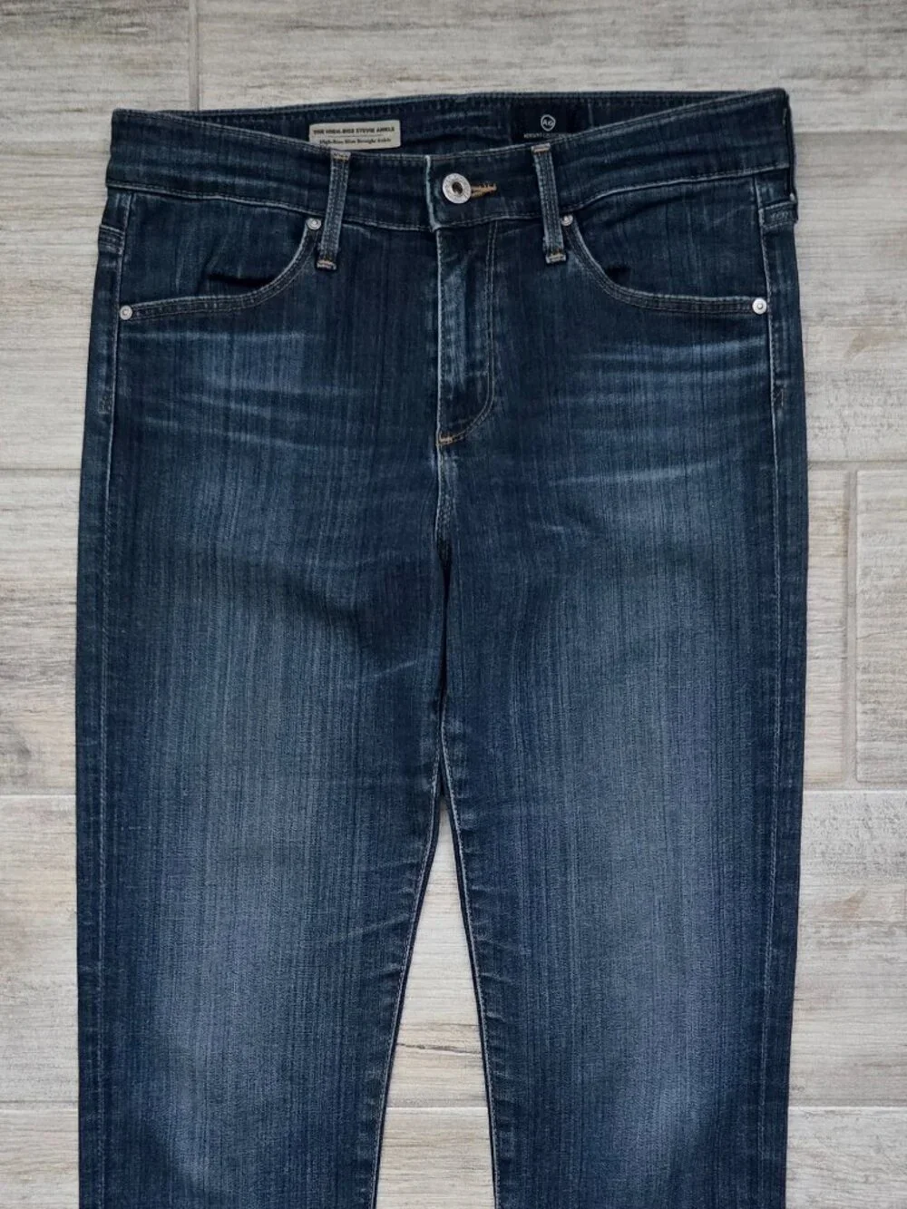 Adriano Goldschmied The High Rise Stevie Ankle Jeans Womens Stretch Denim 28R